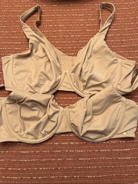 Cacique Nude/Beige Supportive Underwire Bra